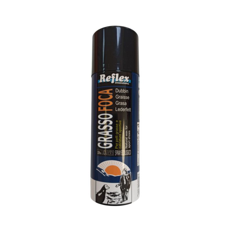 Grasa para cuero en Spray 200 ml Reflex. Nutre y protege piel natural.