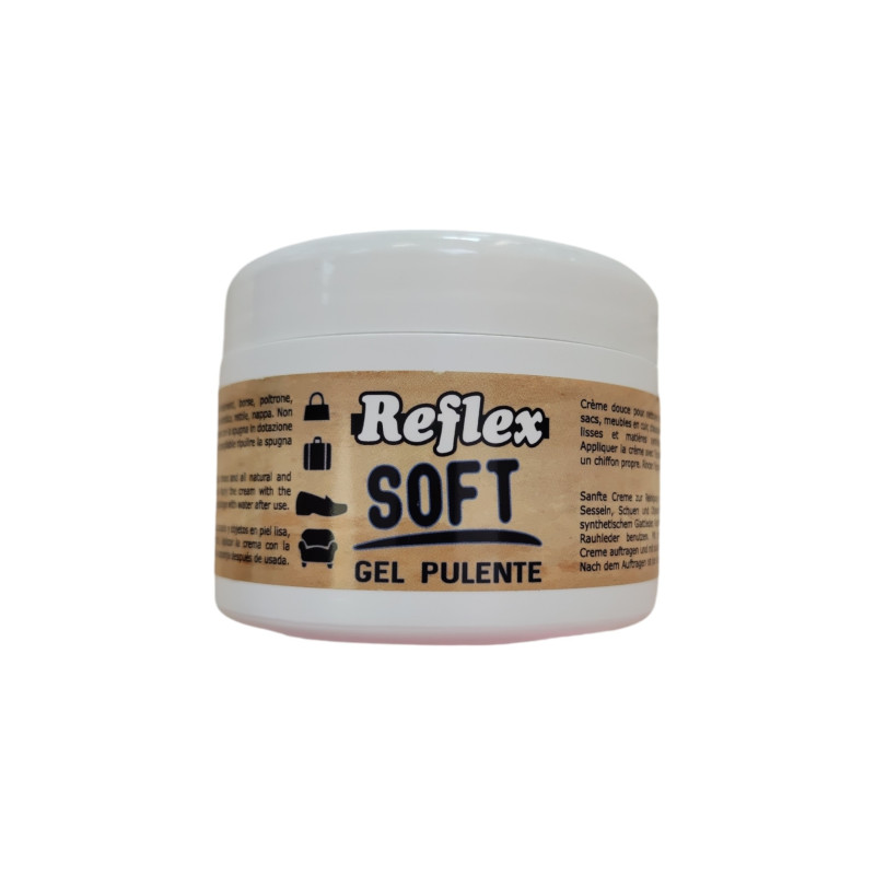 Crema Limpiadora Suave para Piel Lisa y Sintética 200ml Reflex.