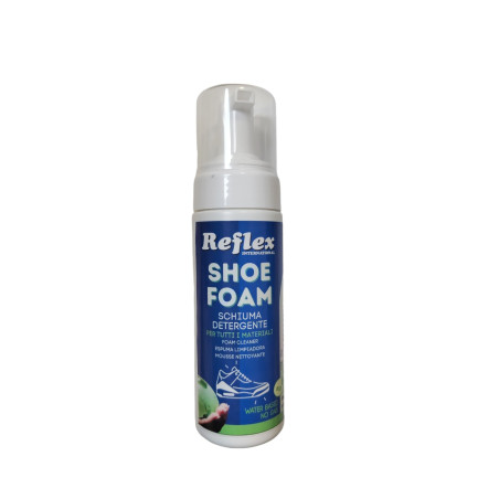 Espuma Limpiadora para Zapatillas sin Gas 150ml Reflex.
