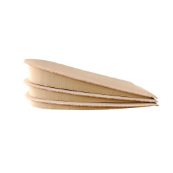 Alza de Piel para Calzado 15mm Wabfeet — Elevación Media para Estatura